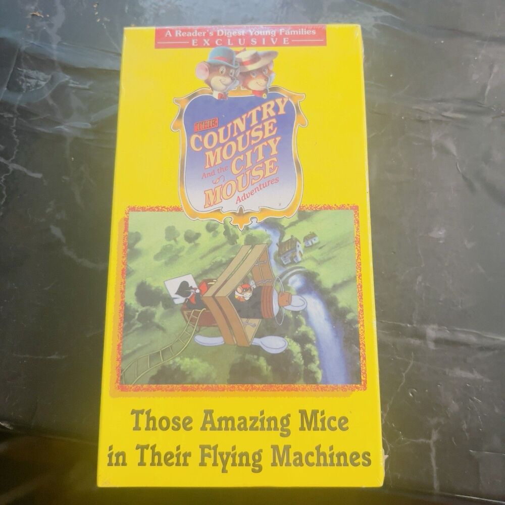 The Country Mouse And The City Mouse (VHS) Brand New / Sealed